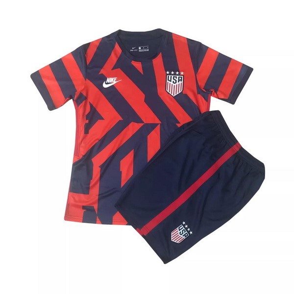 Camiseta Estados Unidos 2ª Niño 2021 Rojo